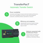 schneider TA16D4S0804TPE | transfer switch, TransferPacT automatic, 80A, 400V, 4P, rotary,frame 160A - Image 2