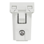 schneider NU302118 | Socket-outlet, New Unica, 2P, 16A, Euroamerican, with shutter, white - Image 2