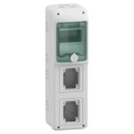 Schneider 13178 | Kaedra - for power outlet - 2 openings - 1 x 5 modules
