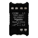 Schneider M3TB31_10A_2 | Switch, Miluz E, 2 way, 10AX, 250V, 1 Module, White - Image 3