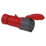 Schneider PKF16M434 | PratiKa wander socket - straight - 16 A - 3P + E - 380...415 V AC - IP44