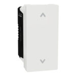 Schneider M3TB31_ROL | Roller blind switch, Miluz E, 10A, 250V, 1 Module, White