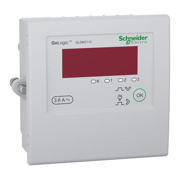 5-7.jpg Schneider METSEGLDM3125 | ammeter, GoLogic panel meter, DM3115, three phases - Image 1