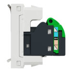 Schneider NU341618 | Data socket, New Unica, RJ45 CAT 6 STP, straight, click, shuttered, 1 module, white - Image 4