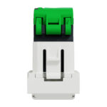Schneider NU341618 | Data socket, New Unica, RJ45 CAT 6 STP, straight, click, shuttered, 1 module, white - Image 5