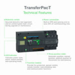 schneider TA16D3S2004TPE | TransferPact Active TA25,200A 3P Rotary 400V - Image 5