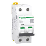 Schneider A9F87232 | Miniature circuit-breaker, Acti9 iC60H, 2P, 32 A, C curve, 10000 A (IEC 60898-1), 15 kA (IEC 60947-2)