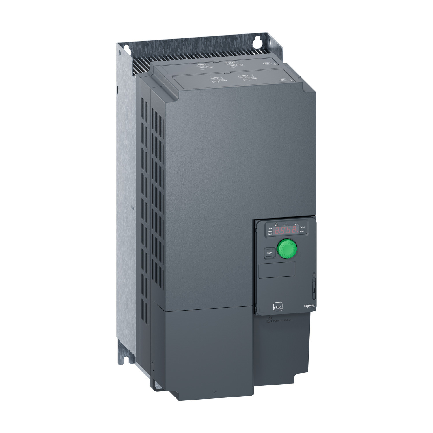 ATV320EXT_IoP_S6_Default_1500.jpg Schneider ATV320D18N4C | variable speed drive, Altivar Machine ATV320, 18.5kW, 400V, 3 phases, compact - Image 1