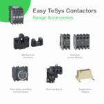 Schneider LC1E50M7 |  Easy TeSys contactor 3P(3 NO) - AC-3 - <= 440 V 50A - 220 V AC coil - Image 2