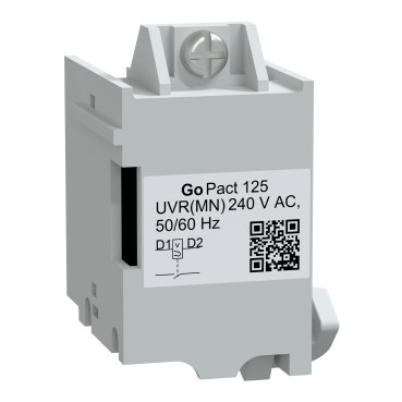 G12UVR230AC_Image_369.jpg Schneider G12UVR230AC | MN undervoltage release, GoPact MCCB 125, 240VAC 50/60Hz - Image 1