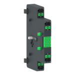 Schneider LAG8N113 | Auxiliary contact block,TeSys Giga contactor,1NO+1NC,side mounting,push-in terminals