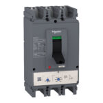 Schneider LV563315 | circuit breaker EasyPact CVS630N, 50 kA at 415 VAC, 500 A rating thermal magnetic TM-D trip unit, 3P 3d