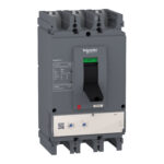Schneider LV540505. | circuit breaker EasyPact CVS400F, 36 kA at 415 VAC, 400 A rating ETS 2.3 electronic trip unit, 3P 3d