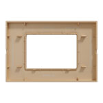Schneider M3TB03_BRZ | Cover frame, Miluz E, 3 gang, Bronze - Image 4