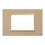 Schneider M3TB03_BRZ | Cover frame, Miluz E, 3 gang, Bronze - Image 2