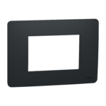 Schneider NU210354 | Cover frame, Unica Studio, 1 gang, anthracite
