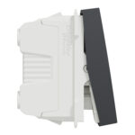 Schneider NU316154 | Switch, New Unica, 1-pole 1-way, 16AX, 1 module, indication lamp, anthracite - Image 3