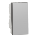 Schneider NU316330 | Switch, New Unica, mechanism, 1-pole 2-way, 16AX, 1 module, screw terminals, painted, IP4X, aluminium