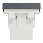 Schneider NU323254S | Switch, New Unica, 2-pole 1-way, 32A, 2 modules, with lamp, anthracite - Image 2