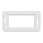 Schneider NU7104P | Fixing frame, New Unica, rectangular, plastic, with claws, 4 module, 1 gang - Image 2