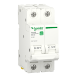 Schneider R9F32240 | Miniature circuit breaker (MCB), Resi9, 2P, 40A, C curve, 4500A (IEC/EN 60898-1)