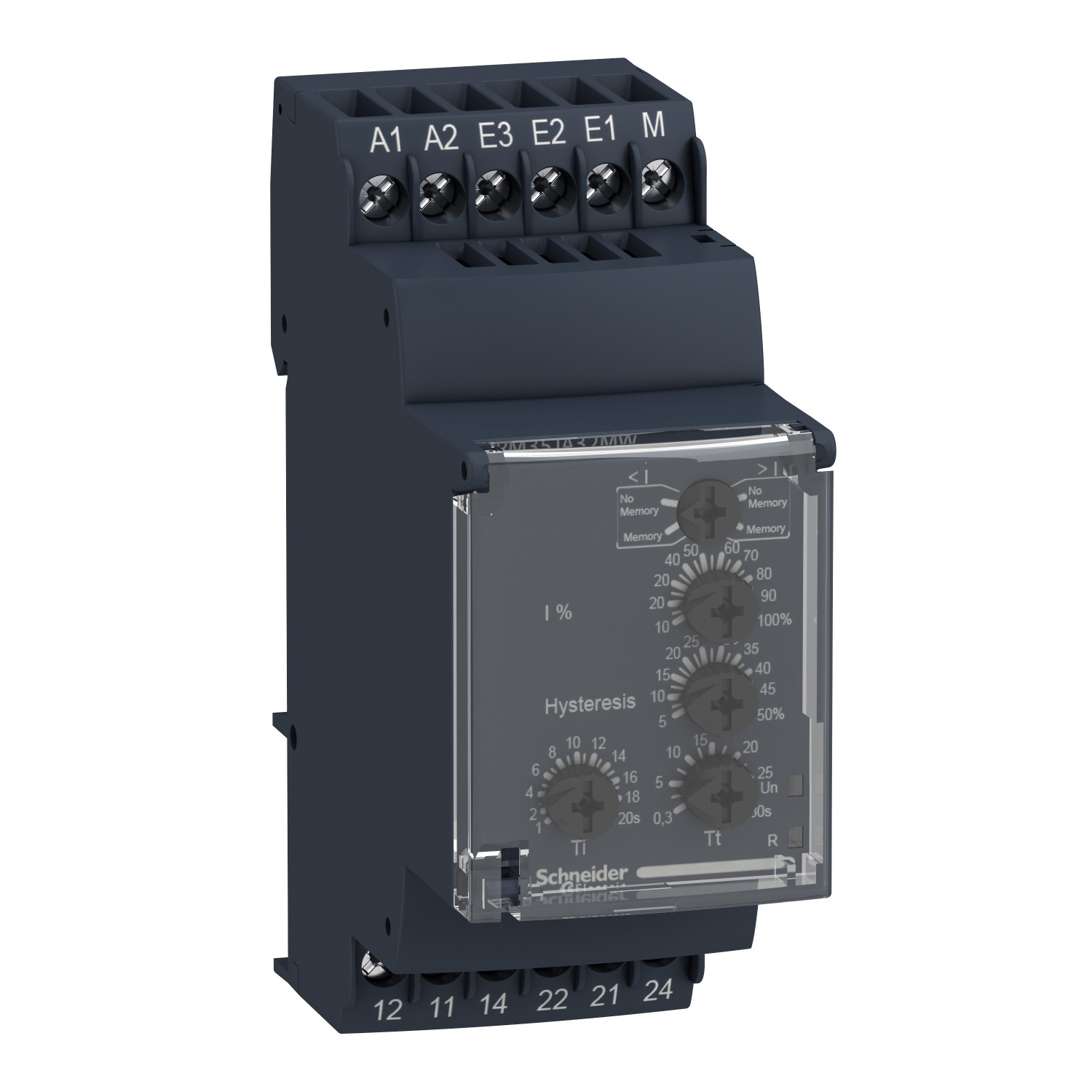 RM35JA32MW-7.jpg Schneider RM35JA32MW Relay | Current control relay RM35-J - range 0.15..1.5 A - Image 1