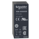 Schneider RSB2A080B7 | Interface plug-in relay, 8 A, 2 CO, 24 V AC - Image 2
