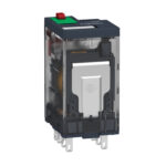 Schneider RXM2AB1F7 | Miniature plug-in relay, 12 A, 2 CO, 120 V AC - Image 2