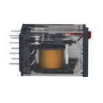 Schneider RXM2AB2P7 | Miniature plug-in relay, 12 A, 2 CO, LED, 230 V AC - Image 3
