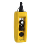 Schneider xacb220 | Pendant control station, Harmony XAC, plastic, yellow, 2 push buttons, 20A, cable 7…13mm