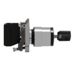 Schneider XB4BG21 | Key switch selector, metal, black, Ø22, key n°455, 2 positions, stay put, 1 NO - Image 4