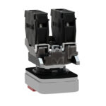 Schneider XB4BL73415 | Double-headed push button, metal, Ø22, 1 green flush marked I + 1 red projecting marked O, 1 NO + 1 NC - Image 7