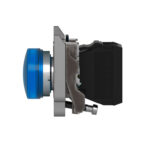 Schneider XB4BVM6 Harmony | Pilot light, metal, blue, Ø22, plain lens with integral LED, 230...240 VAC - Image 5