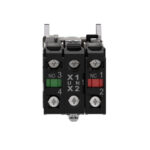Schneider XB4BW33G5 Harmony | Green flush complete illum pushbutton Ø22 spring return 1NO+1NC 110...120V - Image 7