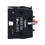 Schneider ZA2EE102 Harmony | Single contact block for head Ø22, 1 NC - Image 3
