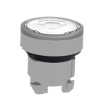 Schneider ZB4BW31 | Illuminated push button head, metal, flush, white, Ø22, spring return, plain lens for BA9s bulb - Image 4