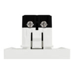 Schneider M3TB31_BP_2M | Doorbell Switch, Miluz E, 10A, 250V, 2 module, White - Image 2