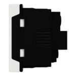 Schneider M3TB426_GR | German Socket outlet, Miluz E, 16A, 250V, 2 Pin with earth, 2 Module, White - Image 2