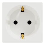 Schneider M3TB426_GR | German Socket outlet, Miluz E, 16A, 250V, 2 Pin with earth, 2 Module, White - Image 3
