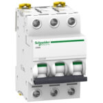 Schneider A9F77320 | Miniature circuit-breaker, Acti9 iC60N, 3P, 20 A, C curve, 6000 A (IEC 60898-1), 10 kA (IEC 60947-2)
